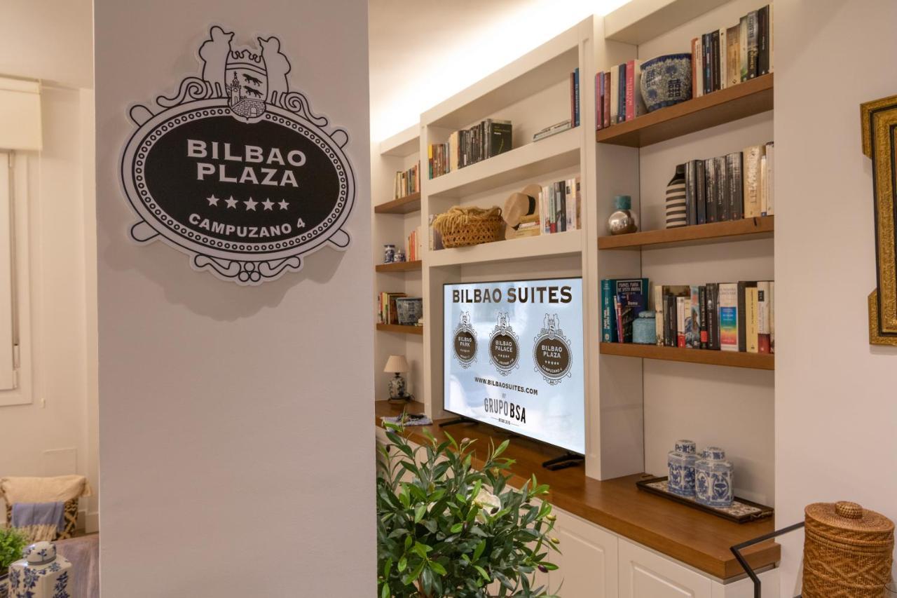 Bilbao Plaza Campuzano De Bilbao Suites, Elegante Y Centrico Dış mekan fotoğraf